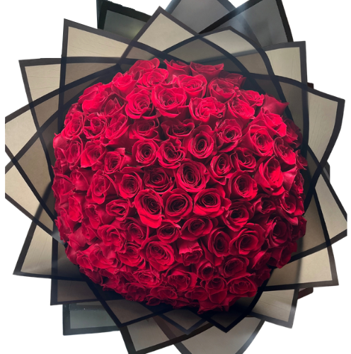 100 Red Rose Buchon