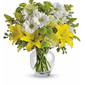 Brightly Blooming Biryhday flowers