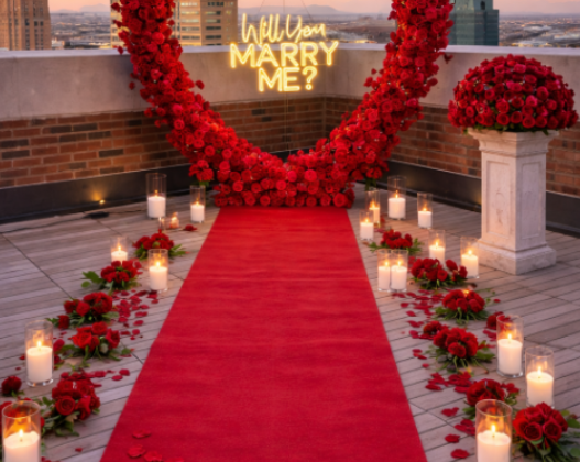Proposal The Iconic Traditions of Roses for Valentine’s Day