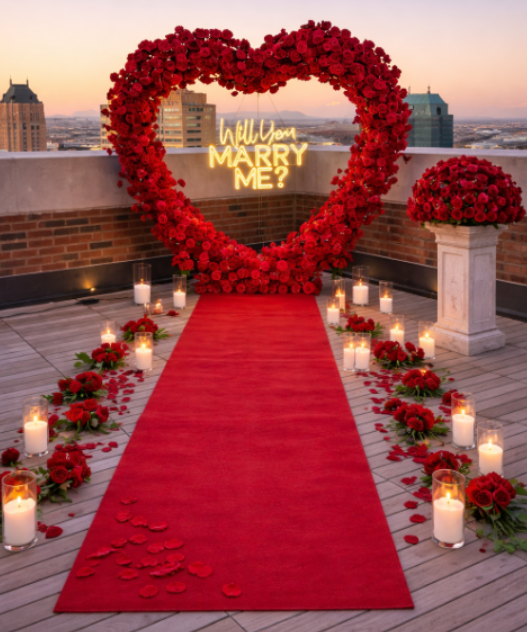 Proposal The Iconic Traditions of Roses for Valentine’s Day